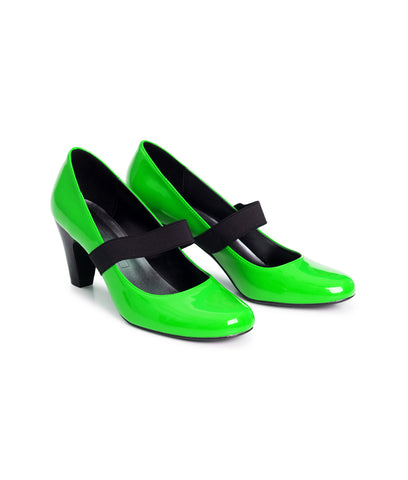 Women's Single Strap Block Heels